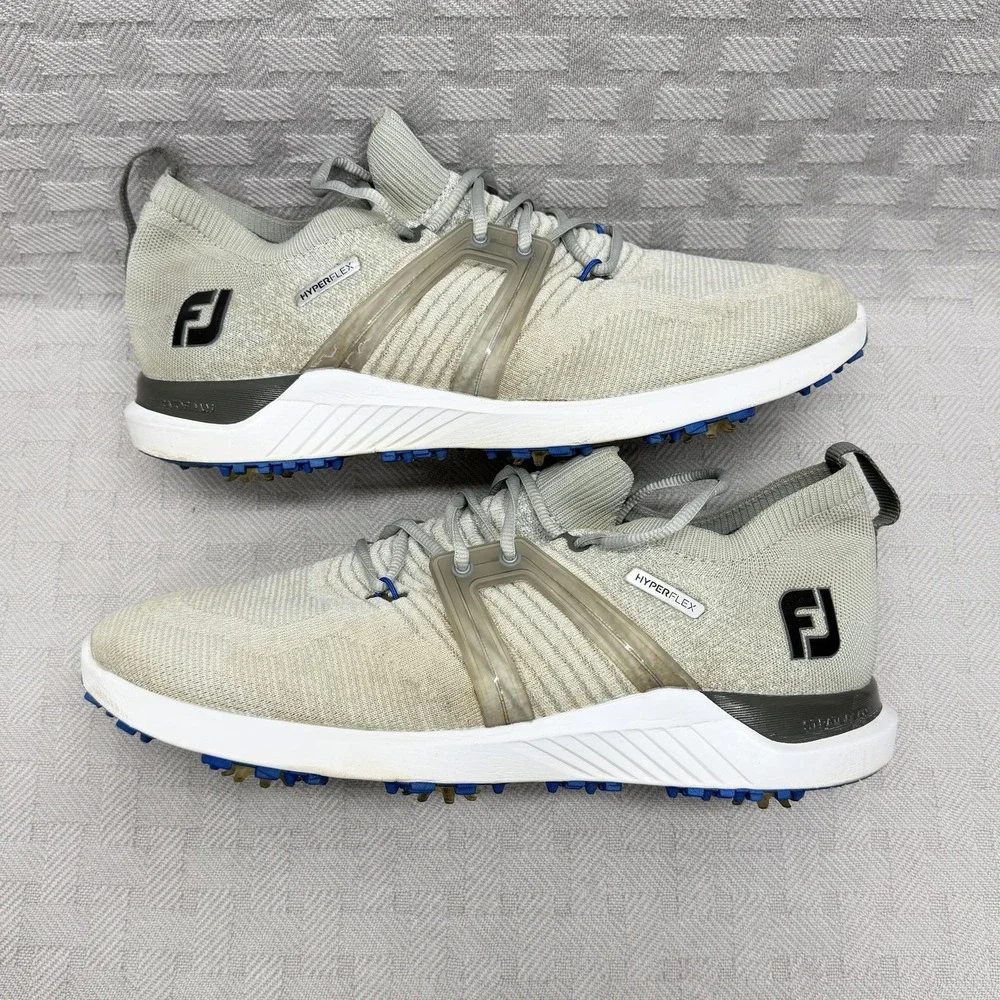 FootJoy HyperFlex Shoes Mens Size 11.5 Gray Cushioned Golf Athletic‎ 51080